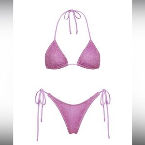 Triangl bikini set- Purple brand new with tags